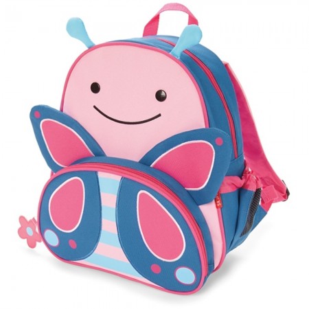 Skip Hop plecak różowy dla przedszkolaczki Zoo Pack Motyl 3+