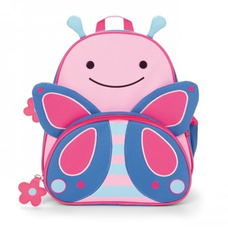 Skip Hop plecak różowy dla przedszkolaczki Zoo Pack Motyl 3+