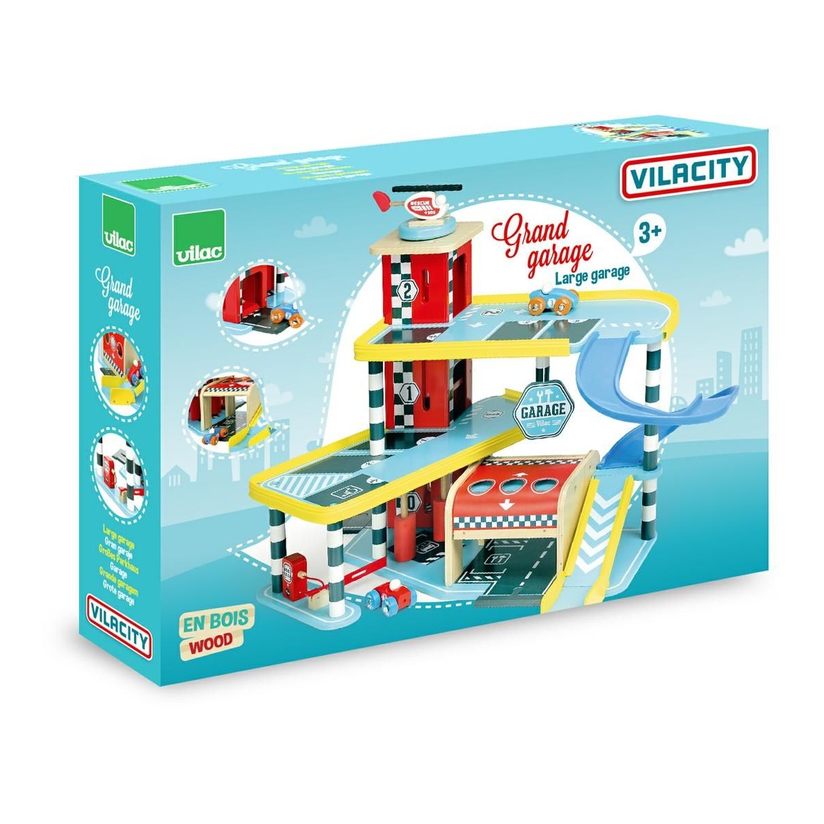 Garaż drewniany Vilacity, Vilac