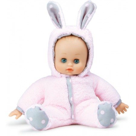 Lalka szmaciana bobas dla niemowląt +10m Króliczek, Petitcollin Lalka szmaciana bobas dla niemowląt +10m Króliczek, Petitcollin