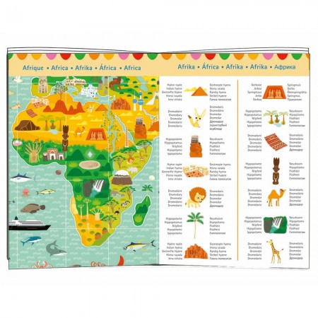 Pomniki Świata puzzle 200 elementów, Djeco Pomniki Świata puzzle 200 elementów, Djeco