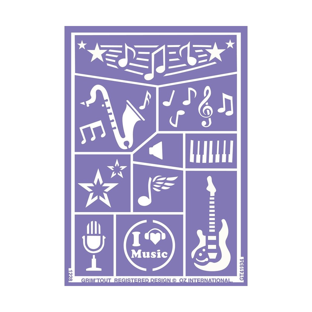 Szablony do malowania twarzy Szkoła Gwiazd, Grimtout