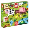 Puzzle sensoryczne 20 elementów Farma, Janod Puzzle sensoryczne 20 elementów Farma, Janod