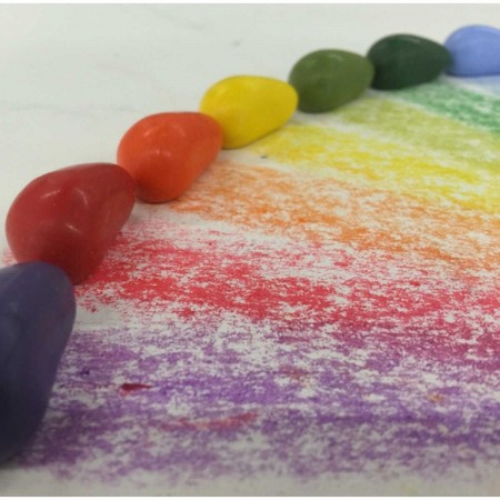 Kredki kamyczki 8 szt w bawełnianym woreczku, Crayon Rocks Kredki kamyczki 8 szt w bawełnianym woreczku, Crayon Rocks