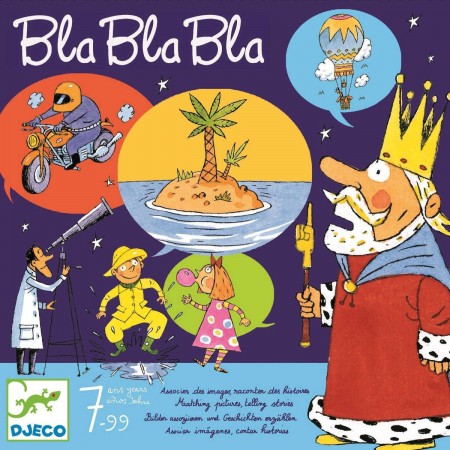 Djeco Gra w opowiadanie historii Bla Bla Bla 7+ Djeco Gra w opowiadanie historii Bla Bla Bla 7+