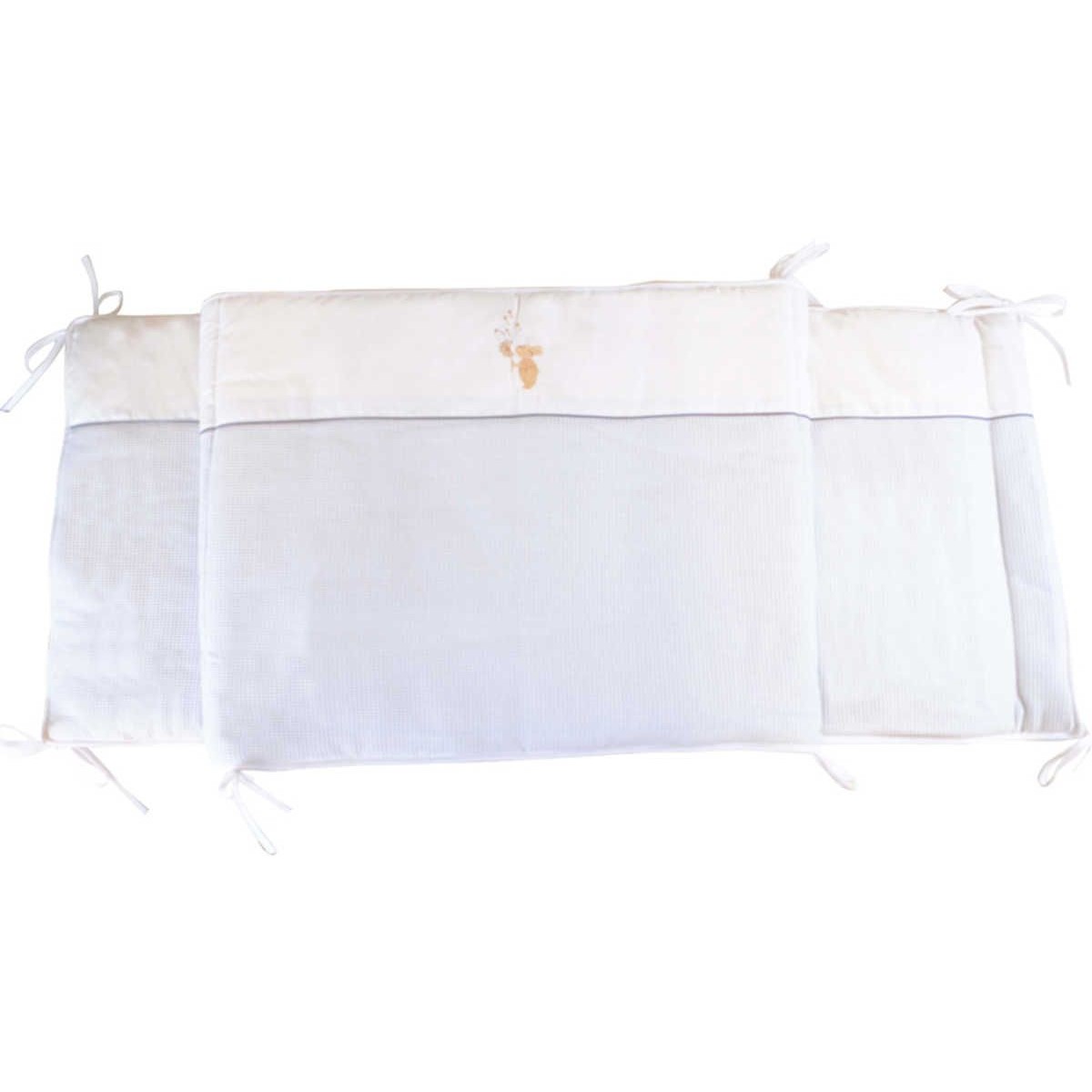 Ochraniacz na szczebelki do łóżeczka Królik błękitny | Dadum Kraków