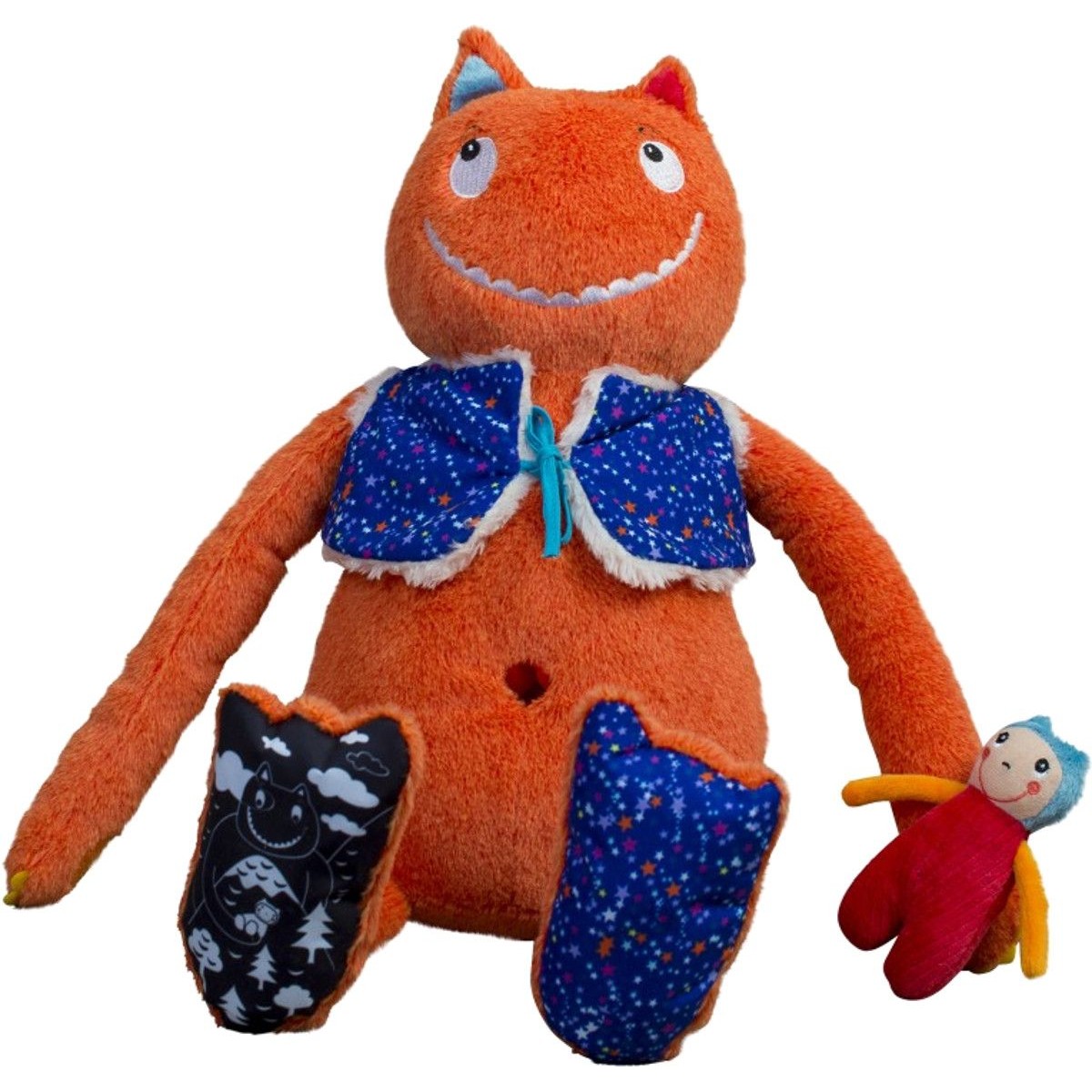 Olbrzym z małym Przyjacielem przytulanka edukacyjna, Ebulobo