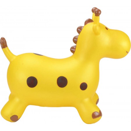 Skoczek gumowy Żyrafa Żółta dla dzieci +12mc rozm. S/M, Happy Hopperz