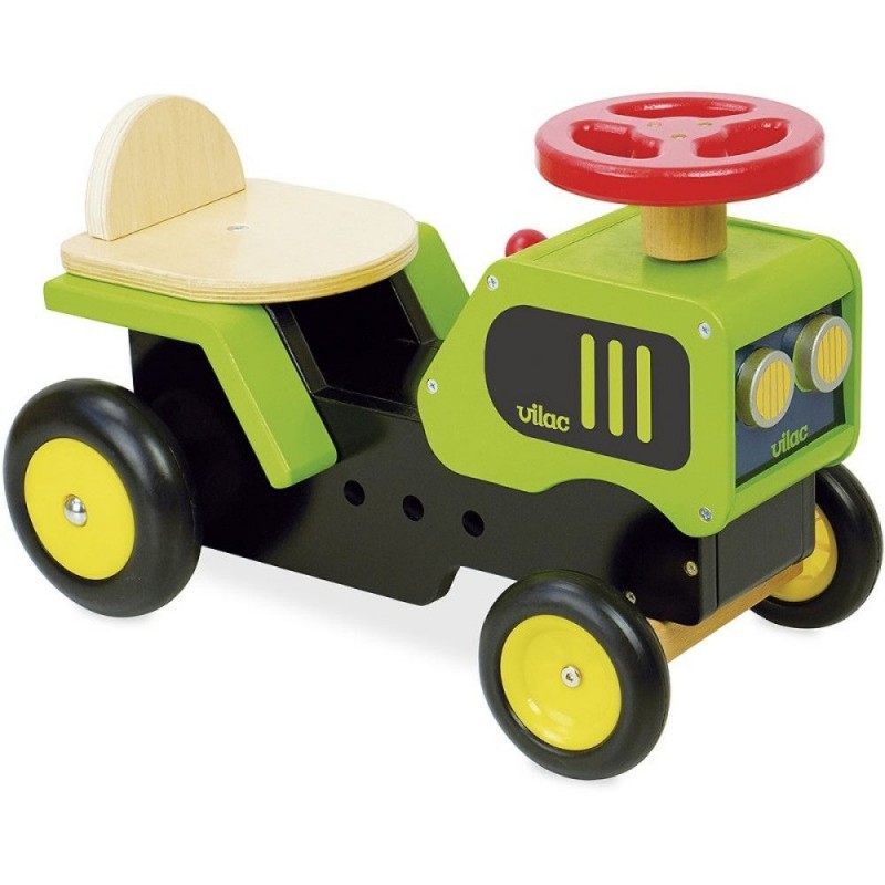 Vilac Jezdzik I Drewniany Traktorek Dla Dzieci Od 12 Mc Dadum