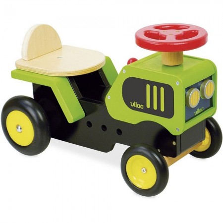 Vilac jeździk i drewniany Traktorek dla dzieci od 12 mc