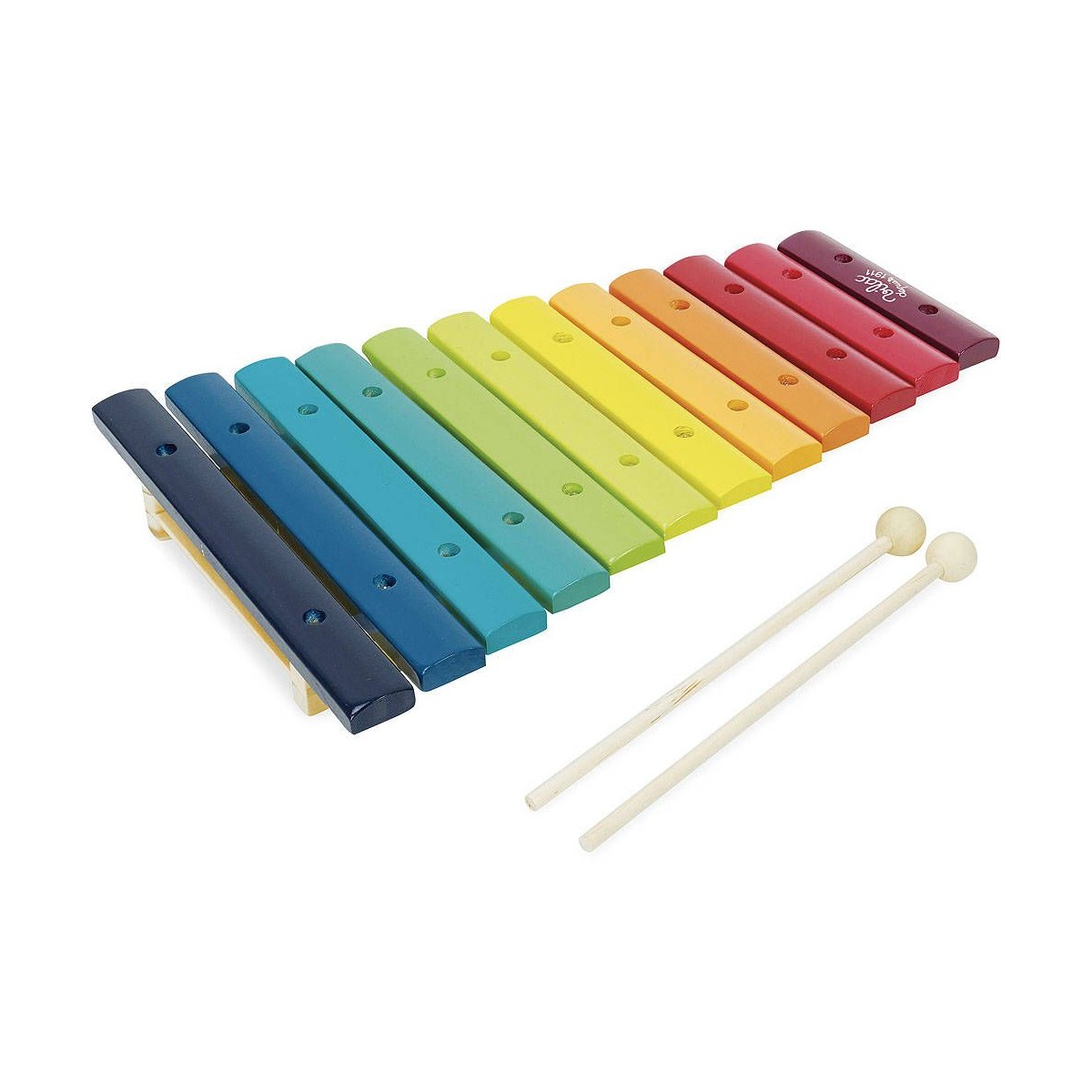 Vilac drewniane cymbałki tęczowe