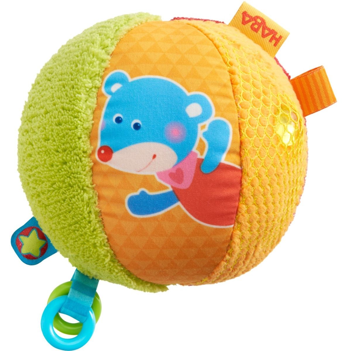 Haba Piłka Myszka i Smok zabawka sensoryczna dla niemowląt