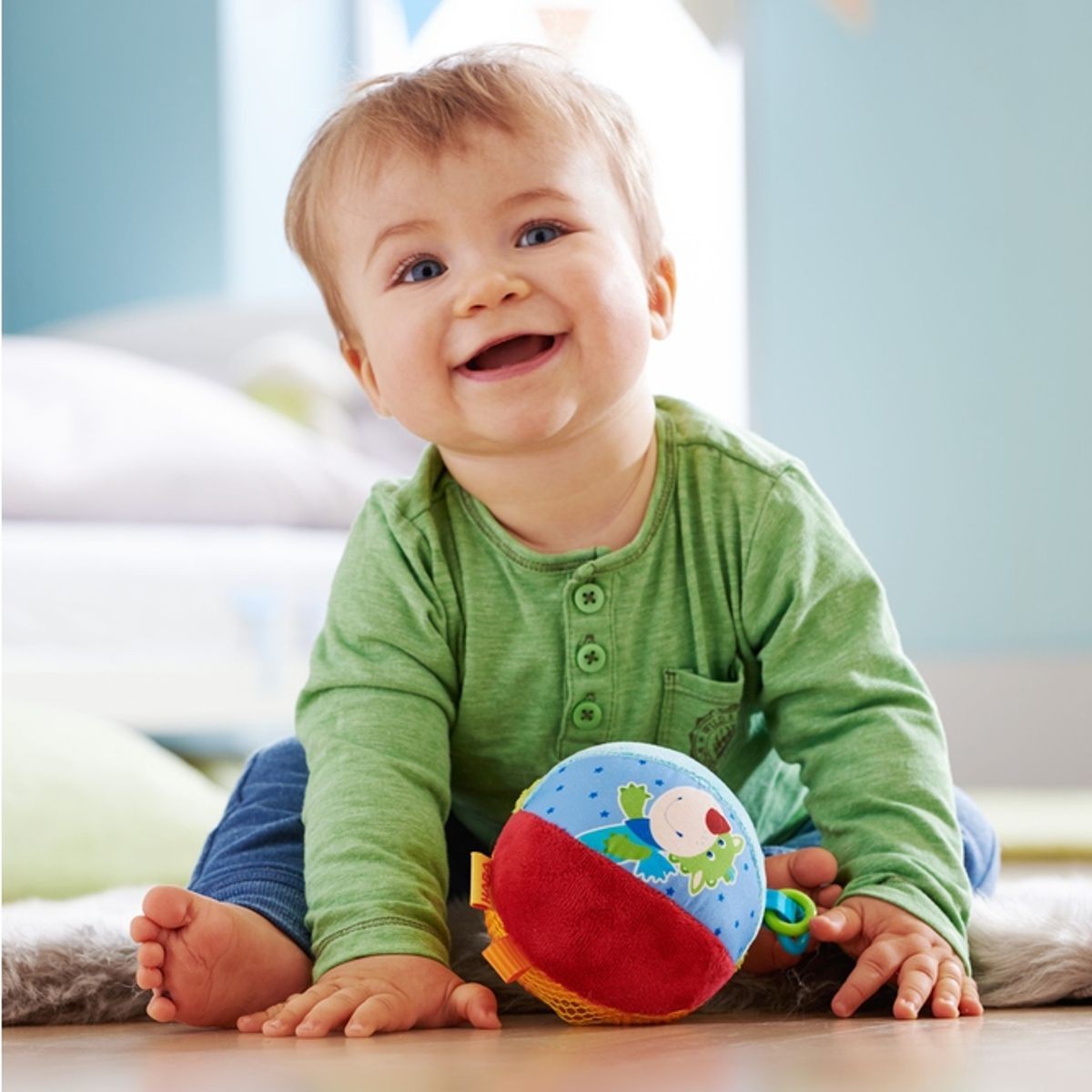 Haba Piłka Myszka i Smok zabawka sensoryczna dla niemowląt