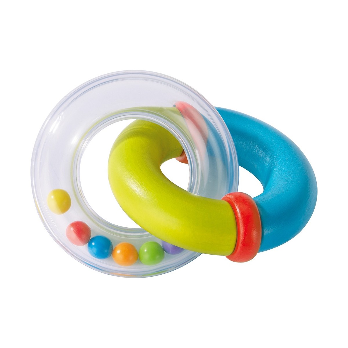 Grzechotka gryzak Duo, Haba | Dadum Kraków