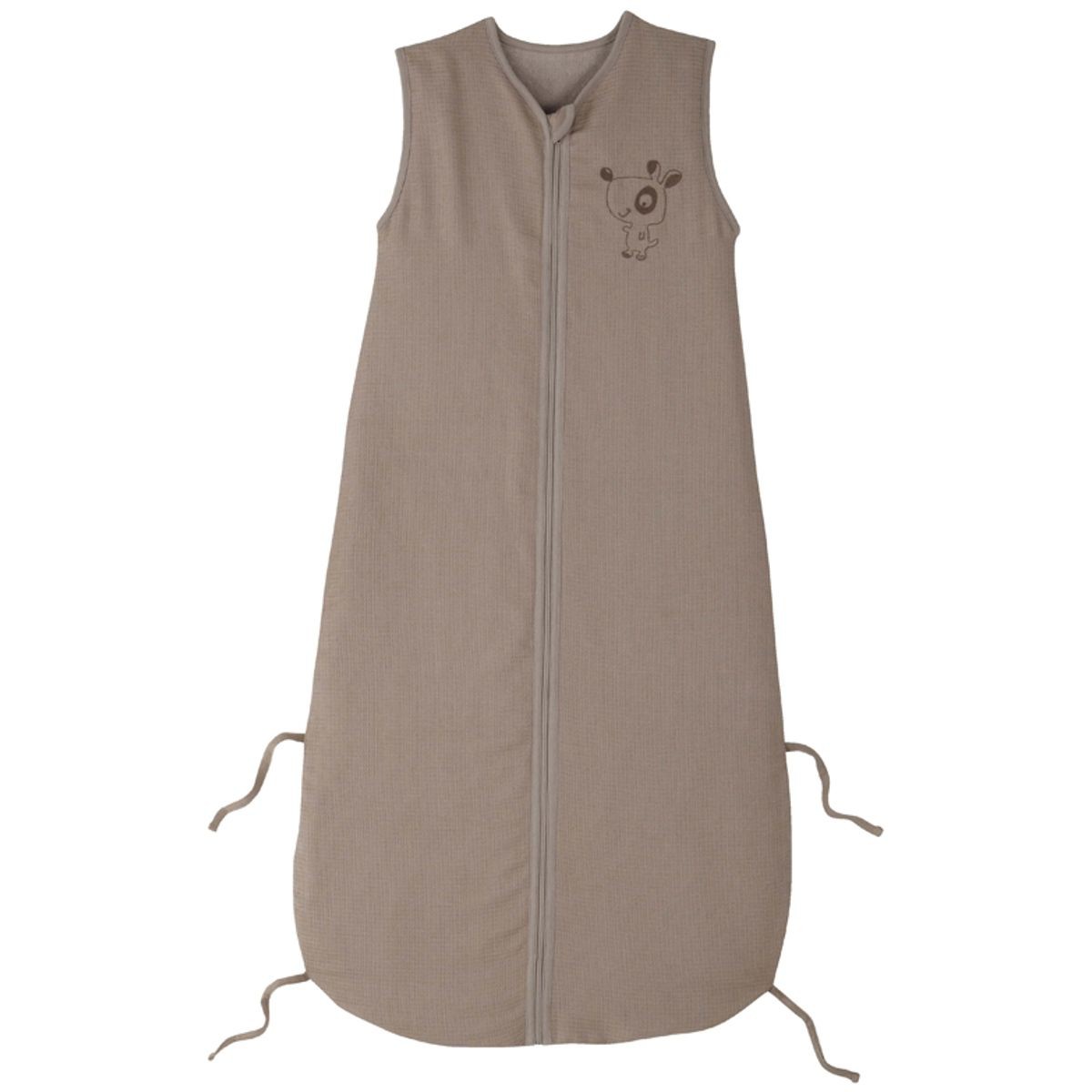 Śpiworek dla niemowlaka lekki bez rękawów 90cm Piesek, Doux Nid