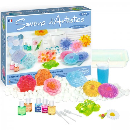 Artystyczne mydełka glicerynowe do robienia dla dzieci +8 lat SentoSphere
