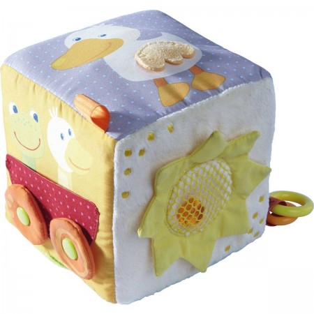 Haba Kostka sensoryczna dla niemowląt Magiczna Żaba + 6mc Haba Kostka sensoryczna dla niemowląt Magiczna Żaba + 6mc