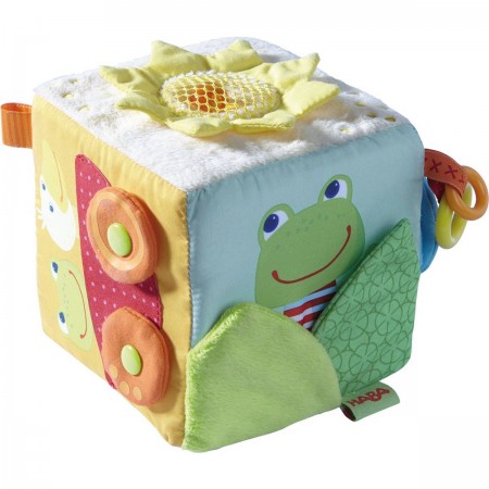 Haba Kostka sensoryczna dla niemowląt Magiczna Żaba + 6mc Haba Kostka sensoryczna dla niemowląt Magiczna Żaba + 6mc