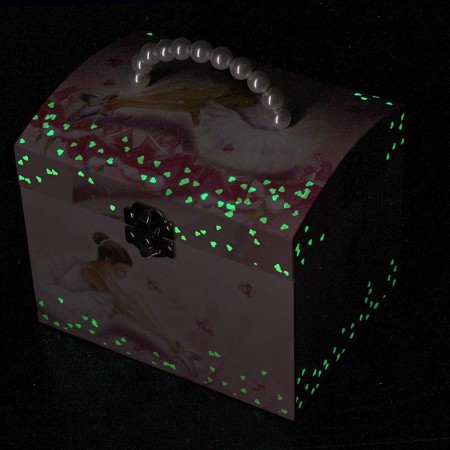 Szkatułka z pozytywką Baletnica świecąca z perłami, Trousselier
