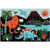 Mudpuppy Puzzle świecące w ciemności Dinozaury 100 elementów 5+ Mudpuppy Puzzle świecące w ciemności Dinozaury 100 elementów 5+