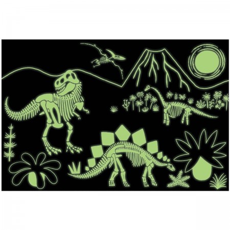 Mudpuppy Puzzle świecące w ciemności Dinozaury 100 elementów 5+