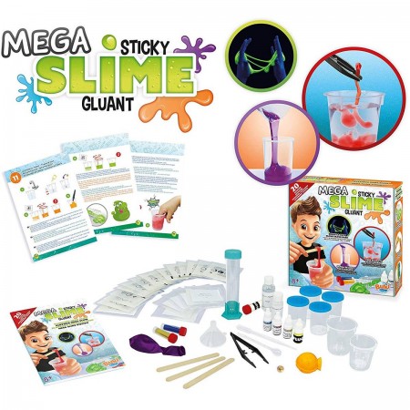 Buki Mega lab PRODUKCJA 20 SLIME GLUTÓW