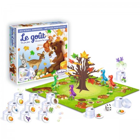 SentoSphere Gra sensoryczna "Smak" wg metody Montessori SentoSphere Gra sensoryczna "Smak" wg metody Montessori
