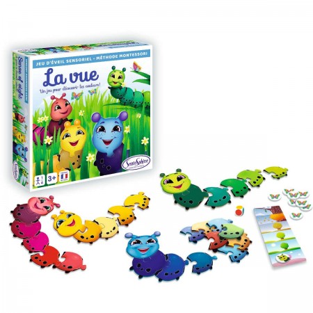 SentoSphere Gra sensoryczna "Wzrok" wg metody Montessori SentoSphere Gra sensoryczna "Wzrok" wg metody Montessori