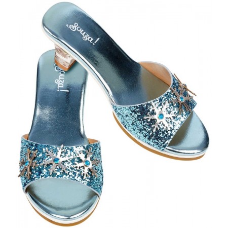 Buty na obcasie dla dzieci 30-31 Ice Queen niebieskie metaliczne, Souza! Buty na obcasie dla dzieci 30-31 Ice Queen niebieskie metaliczne, Souza!