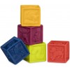 B.Toys Klocki miękkie dla niemowląt One Two Squeeze B.Toys Klocki miękkie dla niemowląt One Two Squeeze