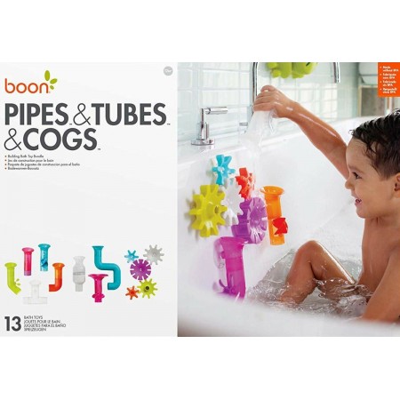 Boon Pipes Cogs Boon zabawka do kąpieli dla dzieic +12 mc