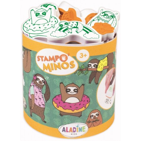 Aladine Stempelki piankowe dla dzieci +3 Leniwce Aladine Stempelki piankowe dla dzieci +3 Leniwce