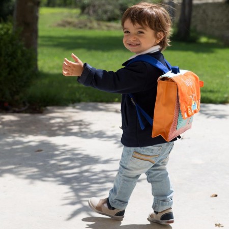 Plecak TOMEK prostokątny lekki plecaczek dla 2-latka, L'Oiseau Bateau