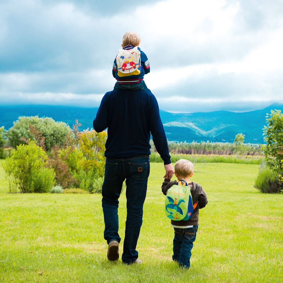 Plecak dla dziecka 2 lata Kot Rycerz na Rumaku, L'Oiseau Bateau