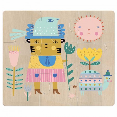 Vilac Puzzle ewolucyjne drewniane by Suzy Ultman Vilac Puzzle ewolucyjne drewniane by Suzy Ultman