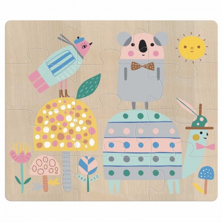 Vilac Puzzle ewolucyjne drewniane by Suzy Ultman Vilac Puzzle ewolucyjne drewniane by Suzy Ultman