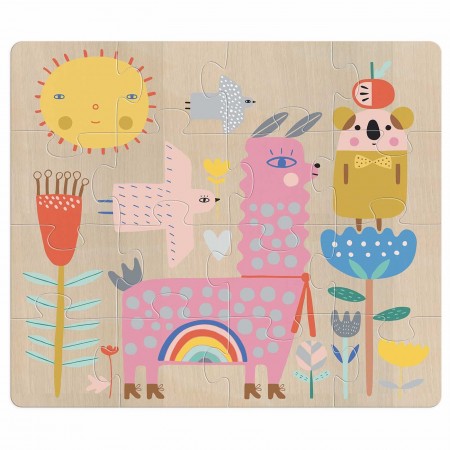 Vilac Puzzle ewolucyjne drewniane by Suzy Ultman Vilac Puzzle ewolucyjne drewniane by Suzy Ultman