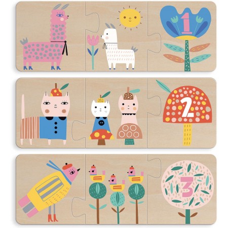 Vilac Puzzle Trio Mama i Dziecko by Suzy Ultman Vilac Puzzle Trio Mama i Dziecko by Suzy Ultman
