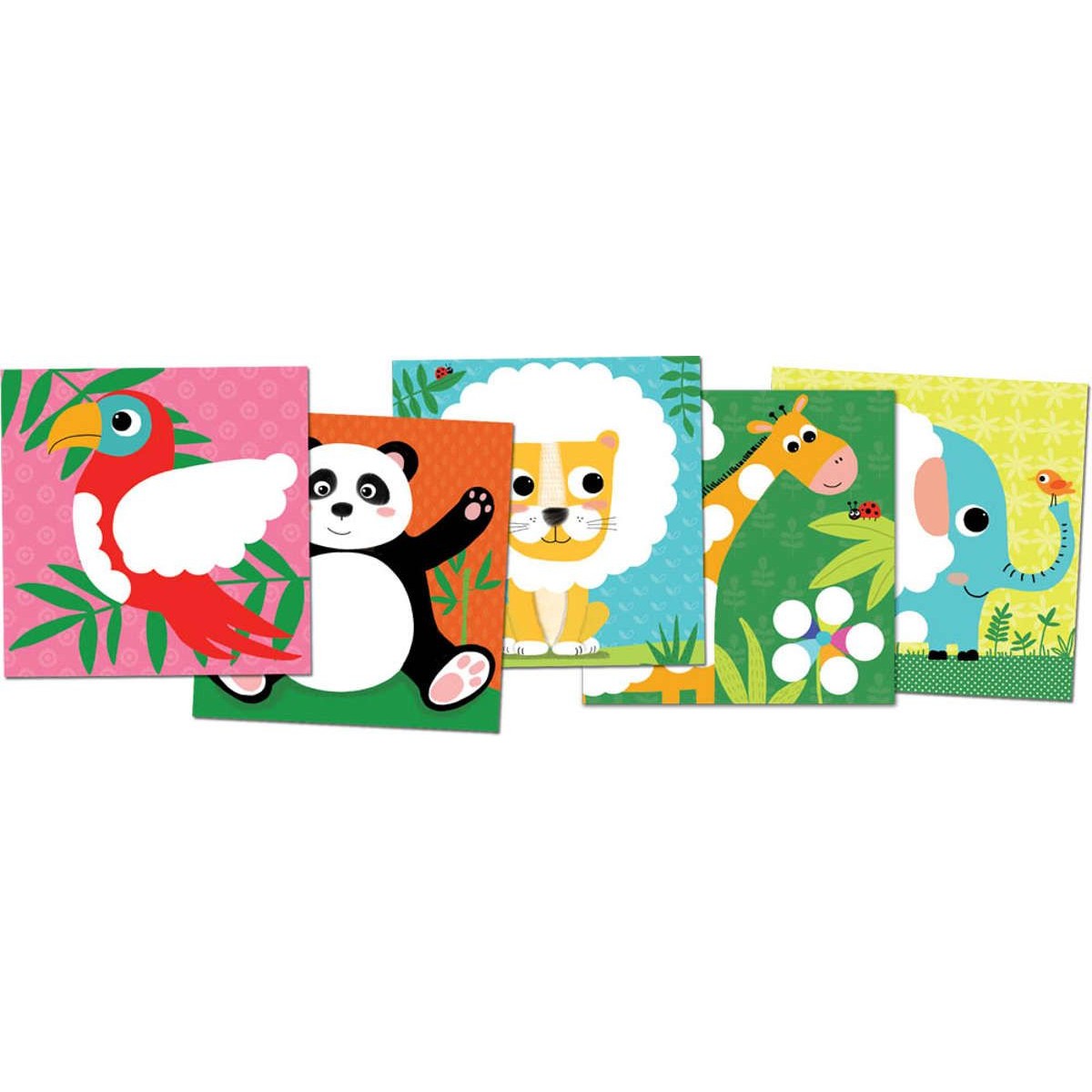 Crea Lign' Obrazy filcowe Sawanna zabawka plastyczna