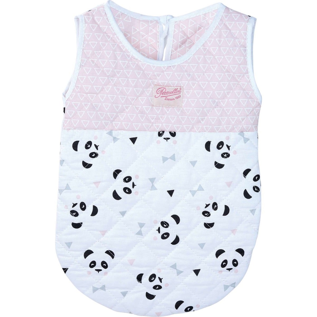 Petitcollin Śpiworek Panda dla lalek bobasów zabawka od 18 mc