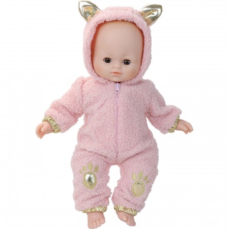 Petitcollin Lalka bobas Emma-Panda 36cm miękkie ciało +18mc Petitcollin Lalka bobas Emma-Panda 36cm miękkie ciało +18mc