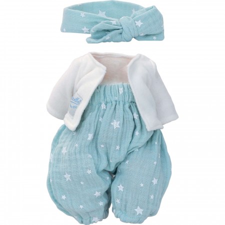 Petitcollin Ubranka dla lalek 28 cm Marilou spodenki, bluza, opaska Petitcollin Ubranka dla lalek 28 cm Marilou spodenki, bluza, opaska