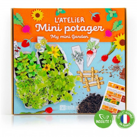 Coffret mon potager miniature