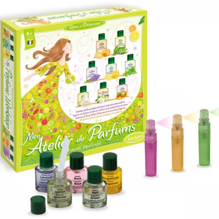 Zestaw do robienia perfum dla dzieci Fabryka Perfum Kwiaty Świeże SentoSphere Zestaw do robienia perfum dla dzieci Fabryka Perfum Kwiaty Świeże SentoSphere