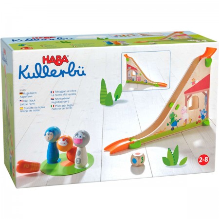 Haba Kulodrom dla 2 latka Kullerbü - Tor z kręglami od 2 lat Haba Kulodrom dla 2 latka Kullerbü - Tor z kręglami od 2 lat