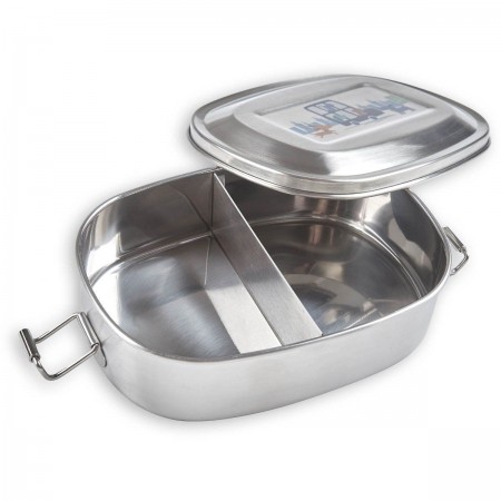 Sigikid Lunchbox dla dzieci do szkoły Pieski, metalowy Sigikid Lunchbox dla dzieci do szkoły Pieski, metalowy