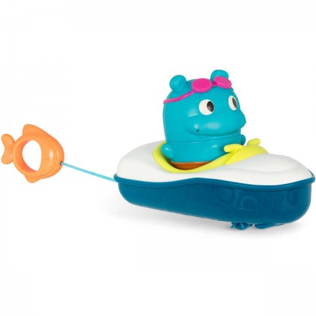 B.Toys Zestaw do kąpieli – łódka z napędem i pasażerem-sikawką +10mc B.Toys Zestaw do kąpieli – łódka z napędem i pasażerem-sikawką +10mc