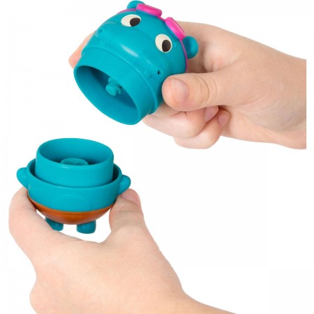 B.Toys Zestaw do kąpieli – łódka z napędem i pasażerem-sikawką +10mc B.Toys Zestaw do kąpieli – łódka z napędem i pasażerem-sikawką +10mc