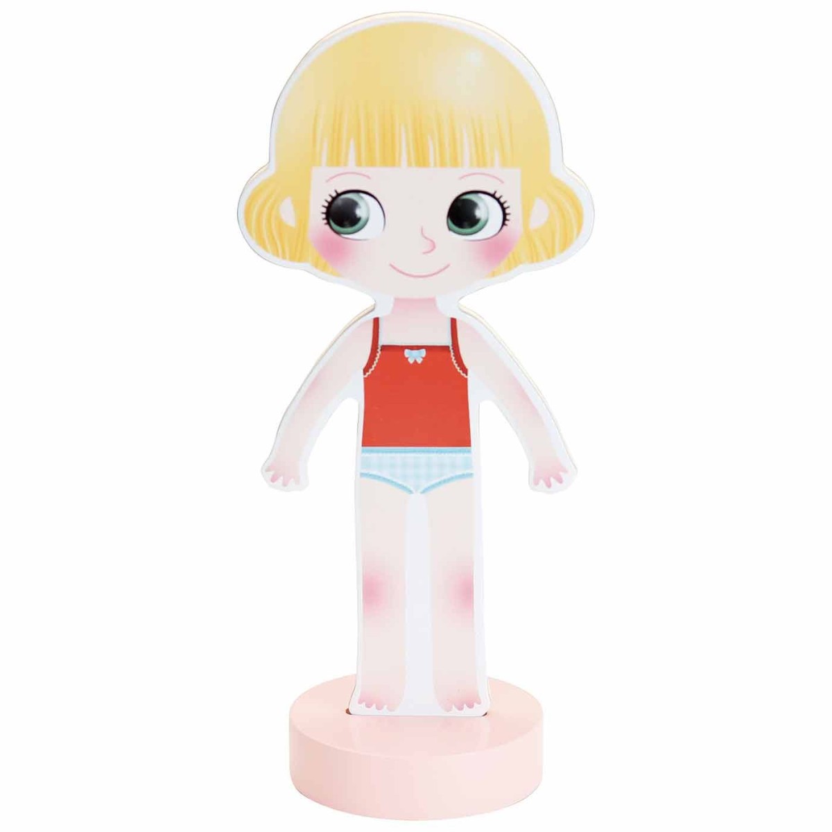 Vilac Ubieranka drewniana magnetyczna Mia gra od 3 lat