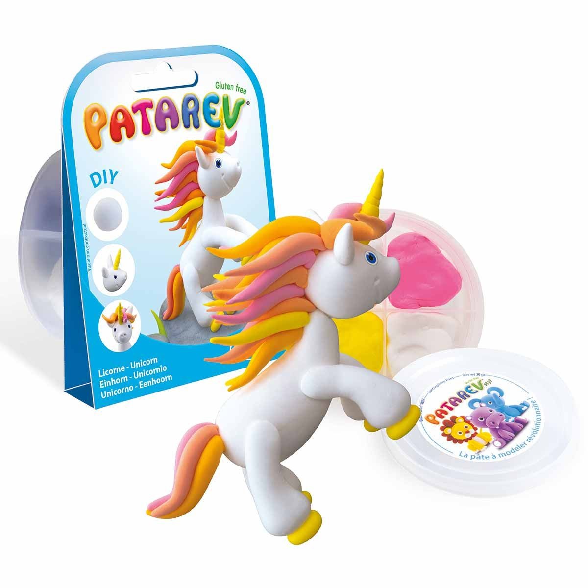 Jednorożec z masy plastycznej Patarev do robienia +5, SentoSphere